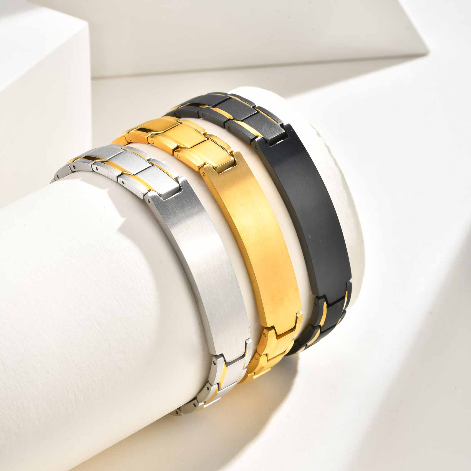 Jewelry Watches Men - Erkekler için Özel İsim Yazılı Bileklik,
