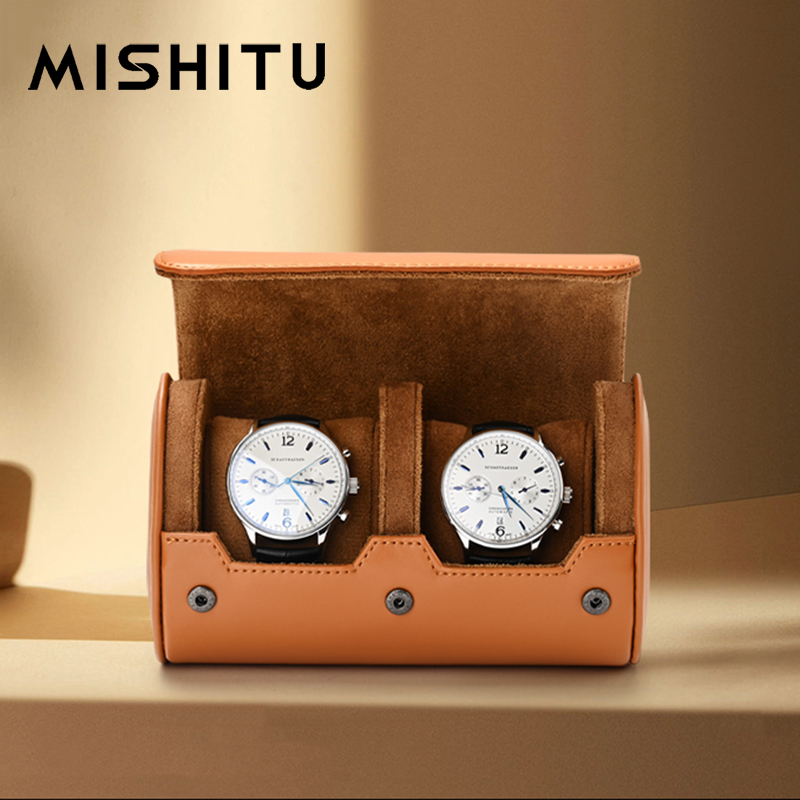 Jewelry Watches Men - MISHITU 1/2/3 yuvalı izle depolama rulo