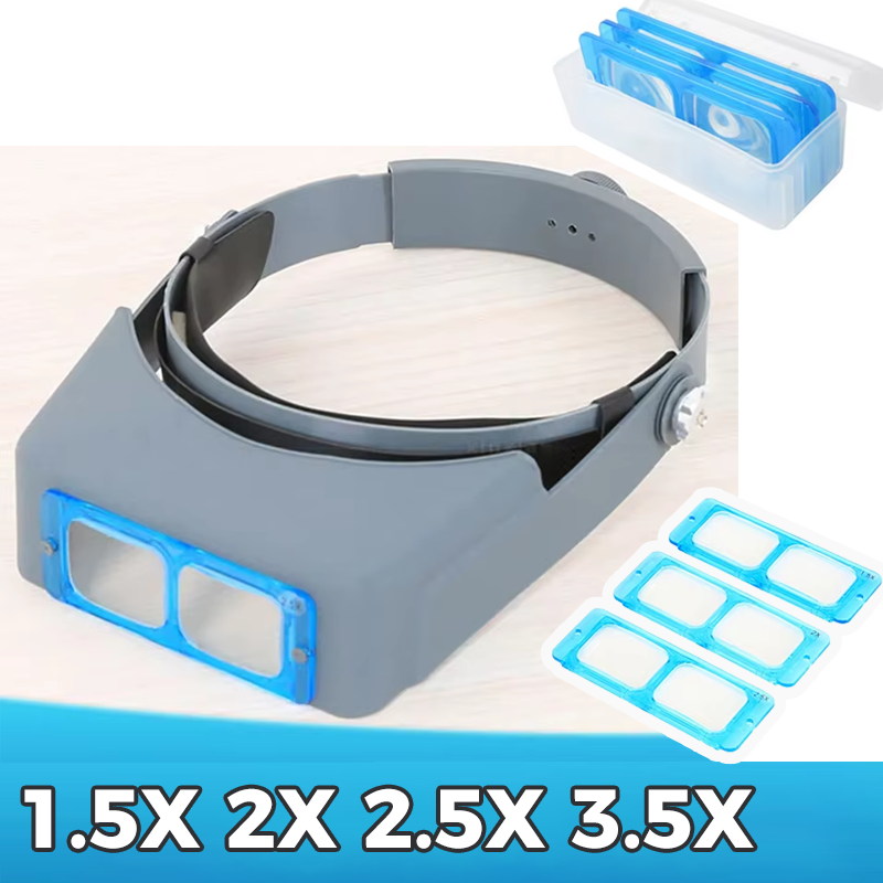 Jewelry Eyewear Watches & Accessories - 1.5X2X2.5X3.5X Kafa Üzerine Takılan Büyüteç Optivisor