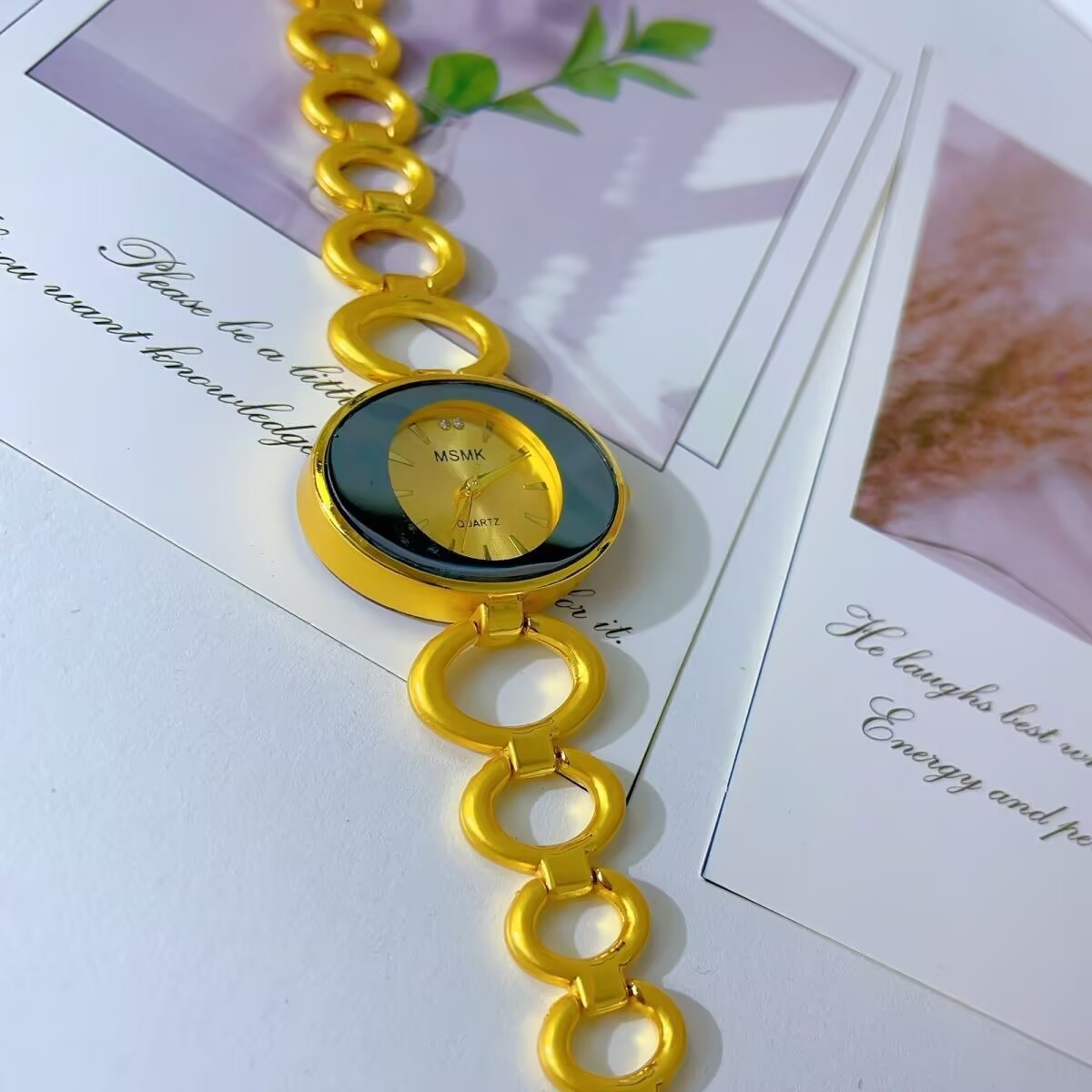Jewelry Watches & Accessories - Yeni Amerikan 24K Altın Kaplama Izle