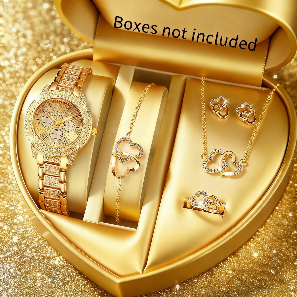 6 adet lüks taklidi kadın izle - Mystery Jewelry Jar Watches incelemesi ve fiyatı