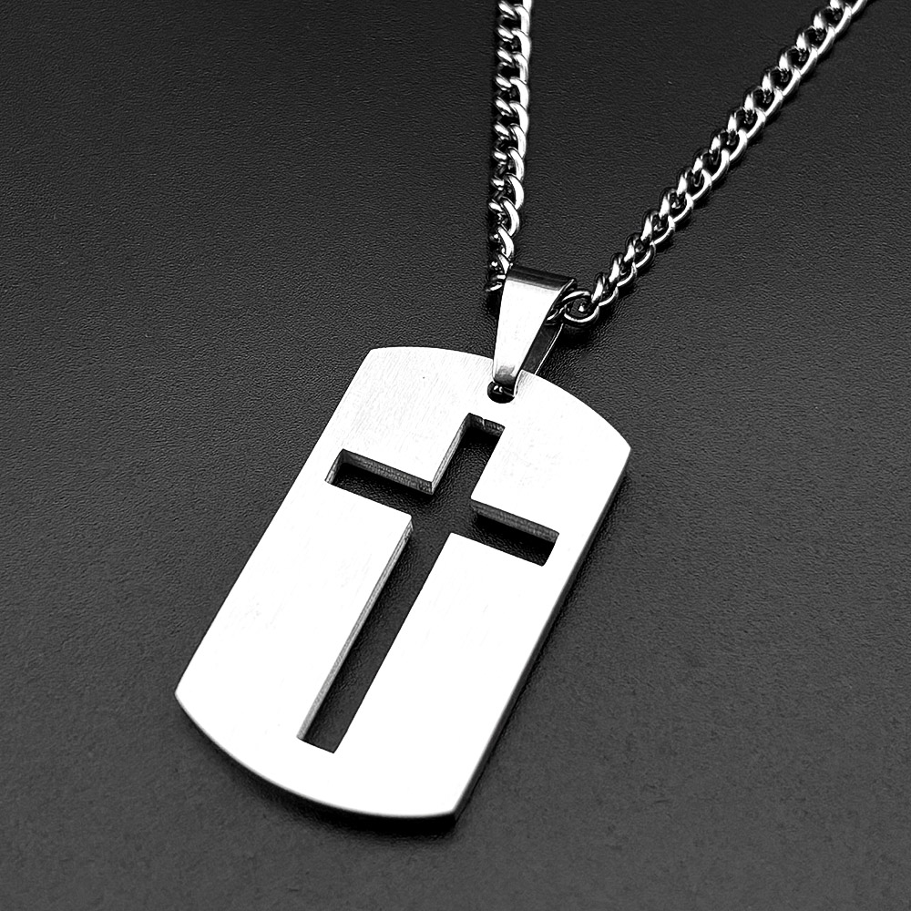 Hıristiyan İncil Çapraz Köpek  - Mens Dog Tag Necklace incelemesi ve fiyatı