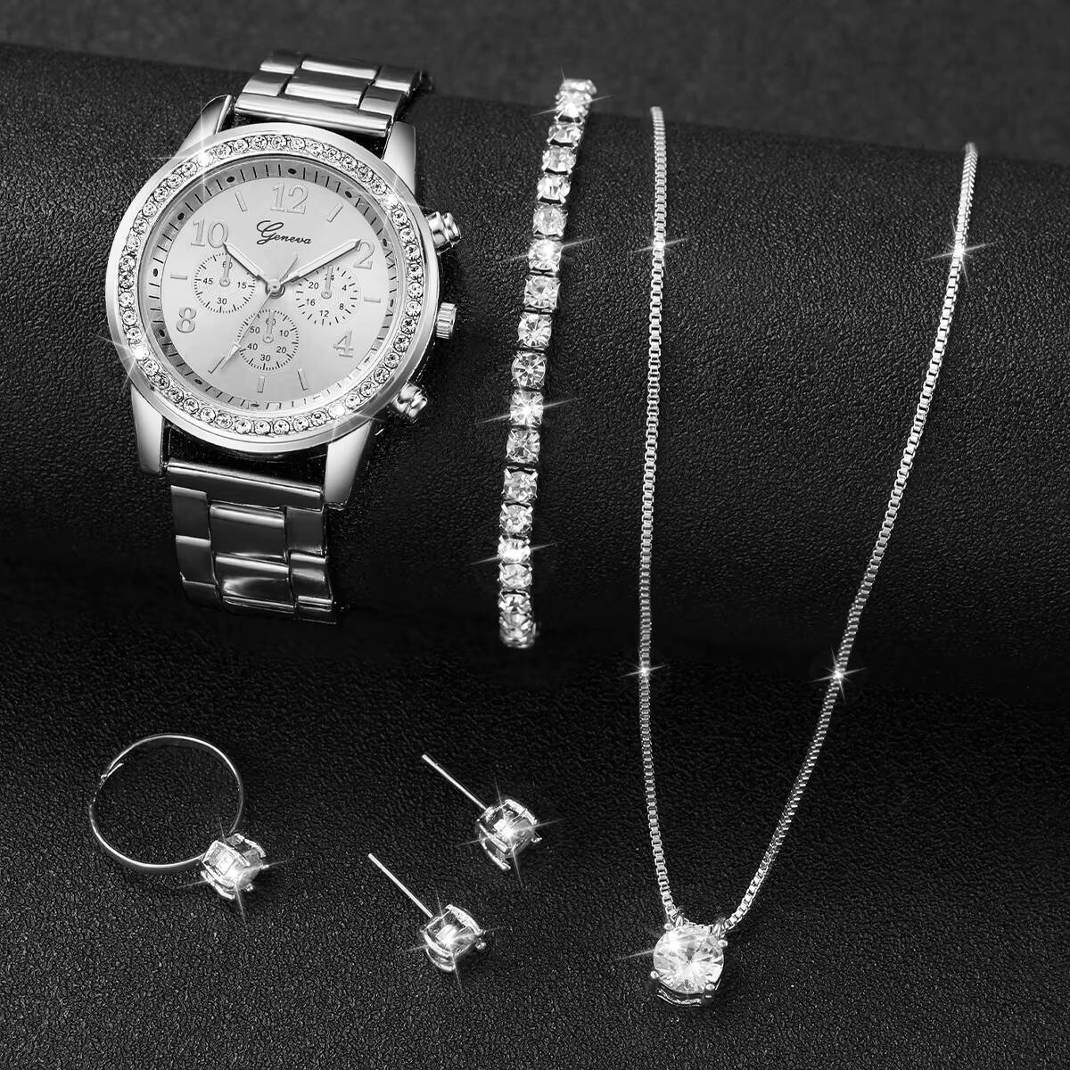 6 adet/takım moda taklidi kadı - Mystery Jewelry Jar Watches incelemesi ve fiyatı