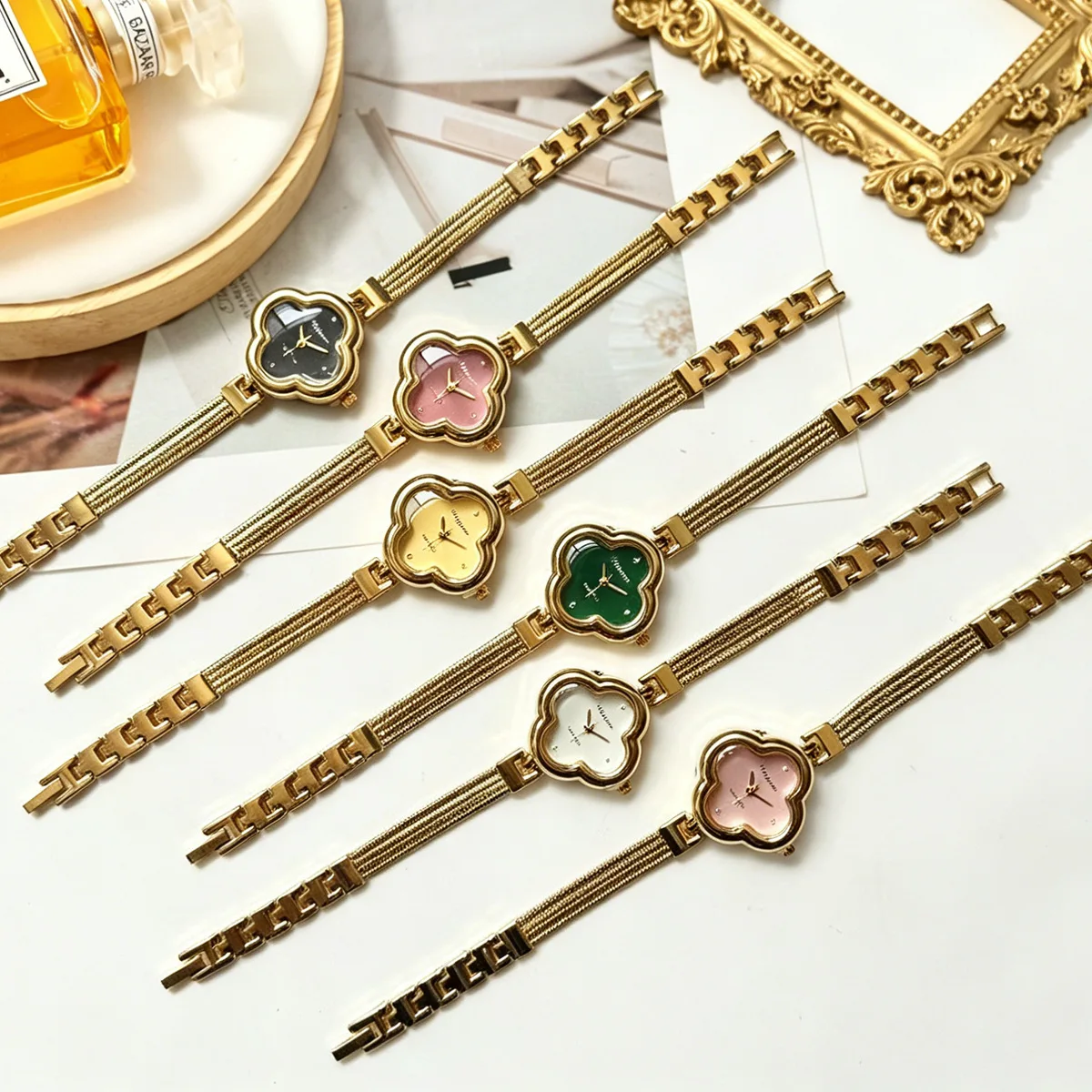 Vintage Kadın Saati Altın Meta - Vintage Jewelry Watches Women incelemesi ve fiyatı