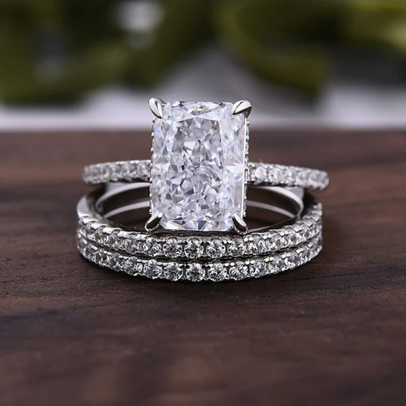 Altın Kaplama Bakır925 Ayar Gü - Moissanite Ring incelemesi ve fiyatı