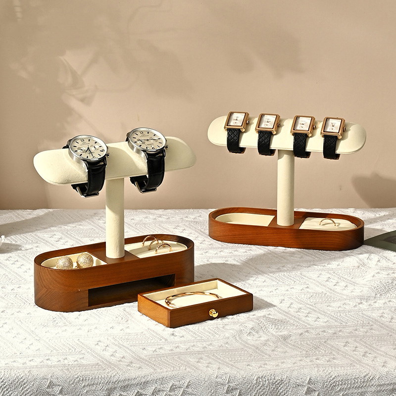 Oirlv katı ahşap saat organiza - Jewelry Watches & Accessories incelemesi ve fiyatı