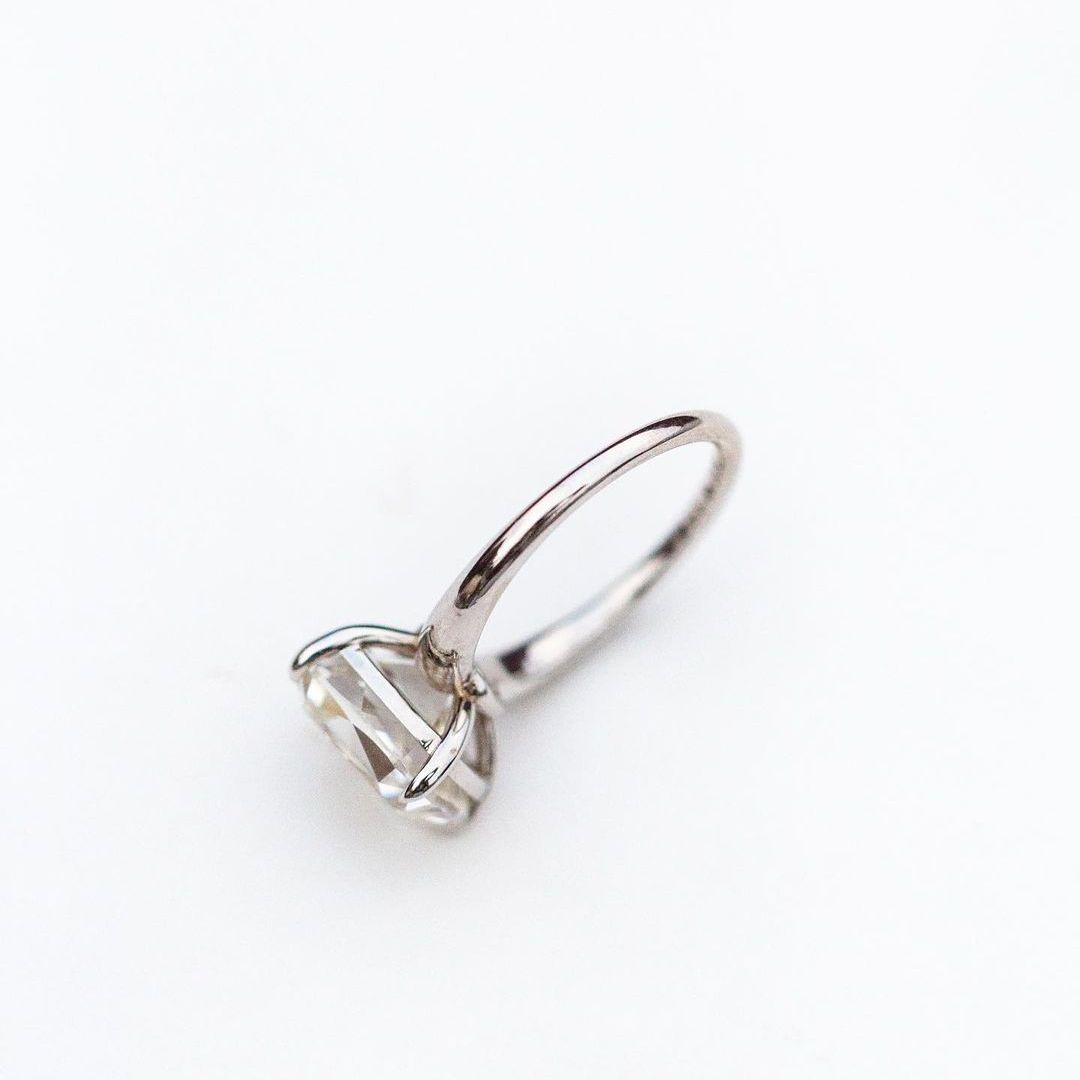 Eski Maden Minder Kesim 6 Kara - Moissanite Ring incelemesi ve fiyatı