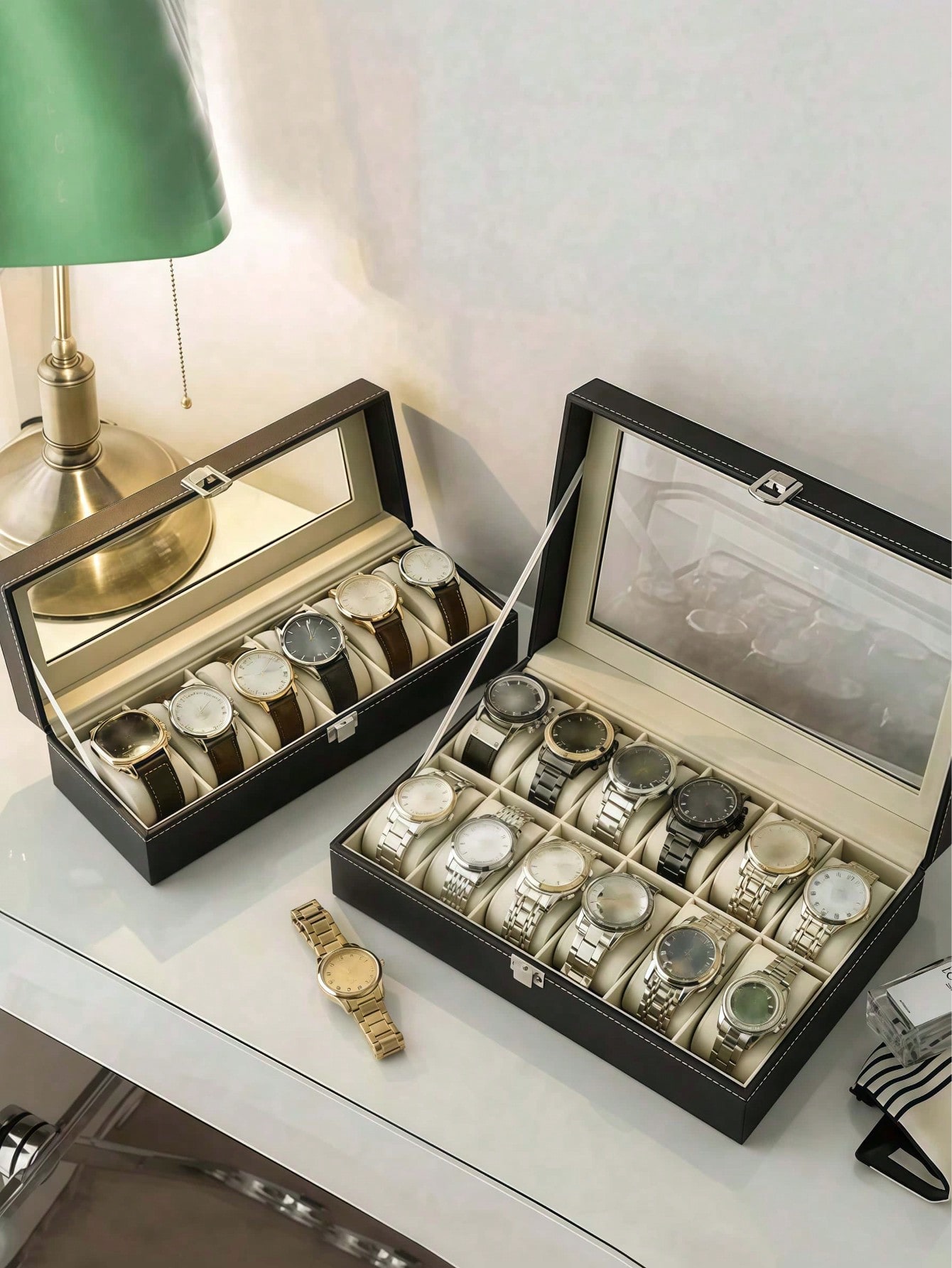 Kilitli Deri Saat Kutusu, Büyü - Jewelry Watches Men incelemesi ve fiyatı