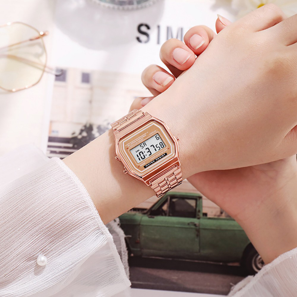 Zarif dijital saat kadınlar iç - Jewelry Watches Men incelemesi ve fiyatı
