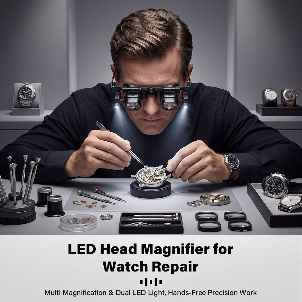 Taşınabilir 2X-24X Kafa Bandı  - Jewelry Eyewear Watches & Accessories incelemesi ve fiyatı