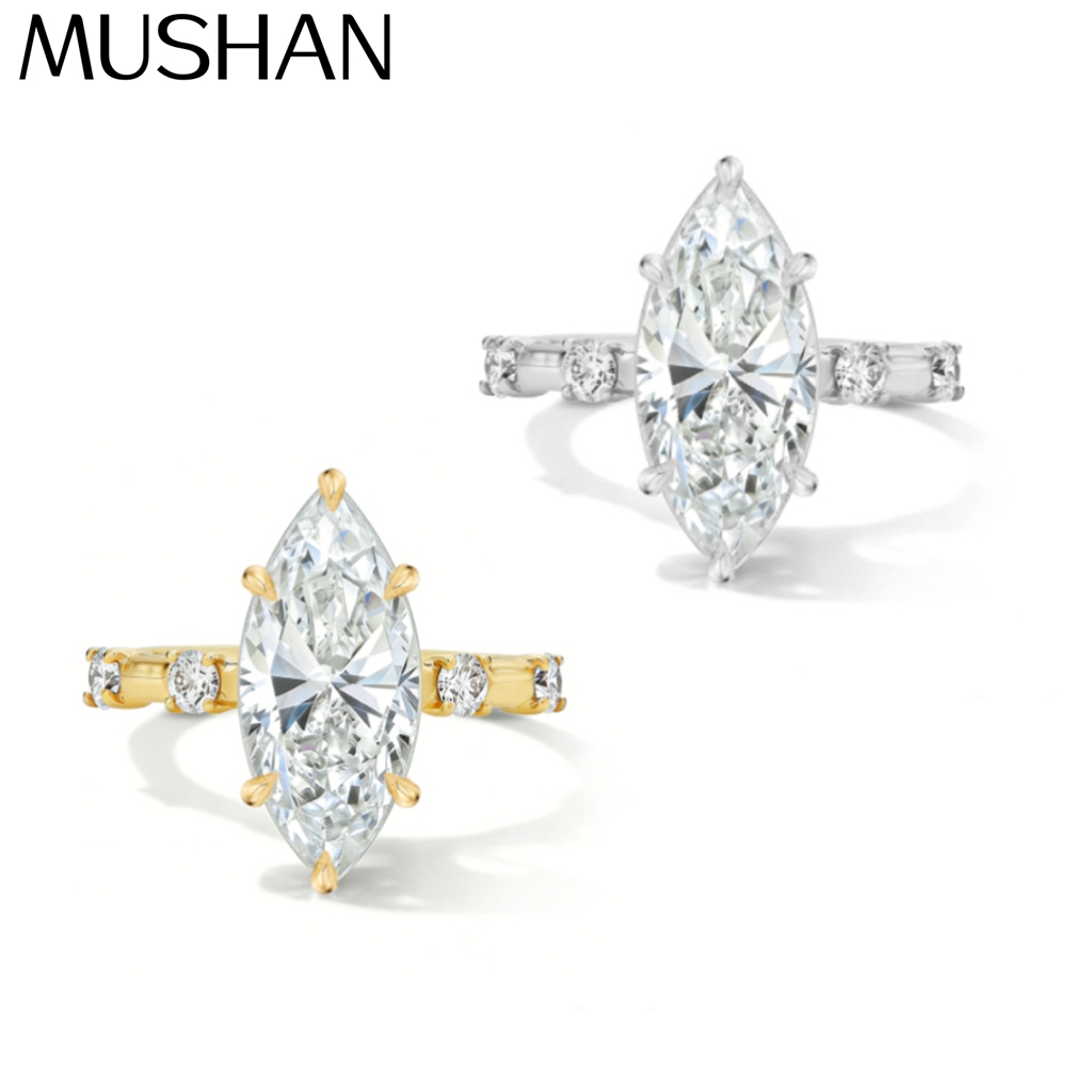 MUSHAN Özel Takı 925 Ayar Gümü - Moissanite Ring incelemesi ve fiyatı