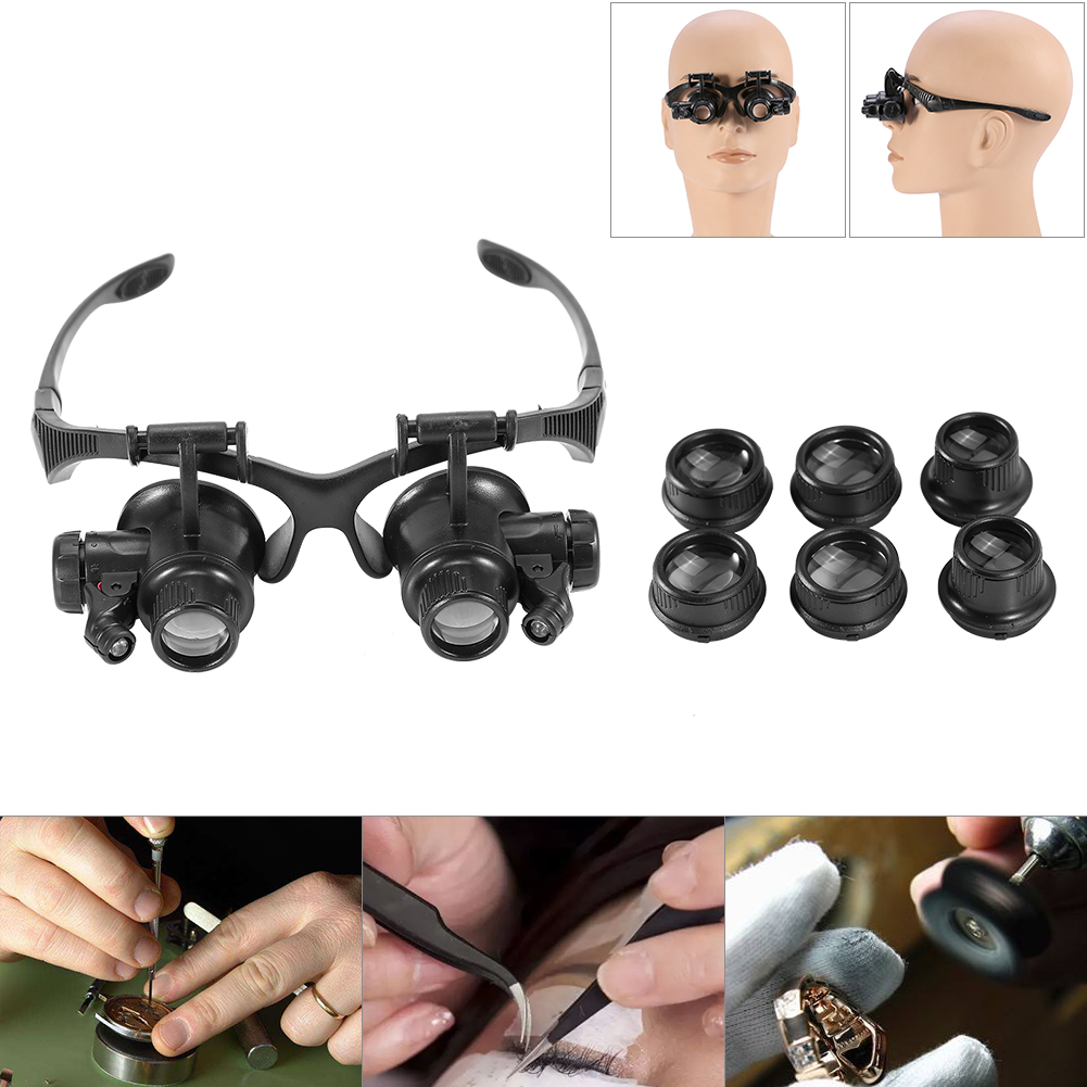 Baş Üstü Büyüteç Yeni Baş Üstü - Jewelry Eyewear Watches & Accessories incelemesi ve fiyatı