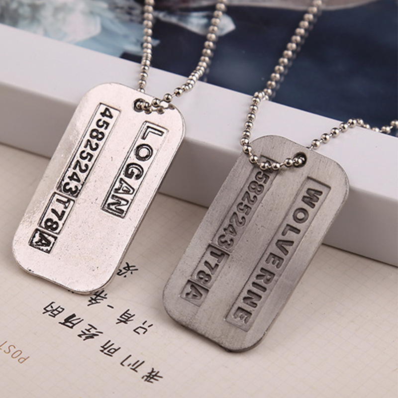 X Erkekler Kolye Logan Hugh Ja - Mens Dog Tag Necklace incelemesi ve fiyatı