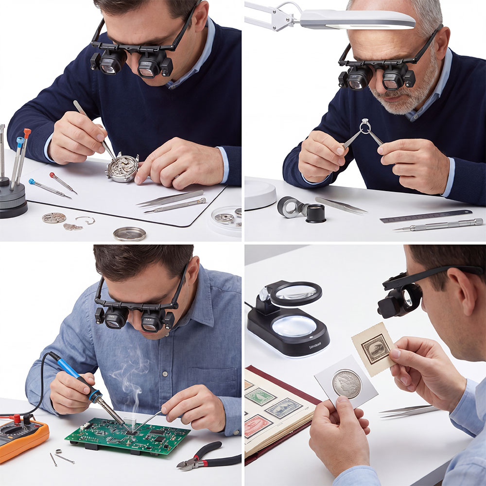 Taşınabilir 2X-24X Kafa Bandı  - Jewelry Eyewear Watches & Accessories incelemesi ve fiyatı